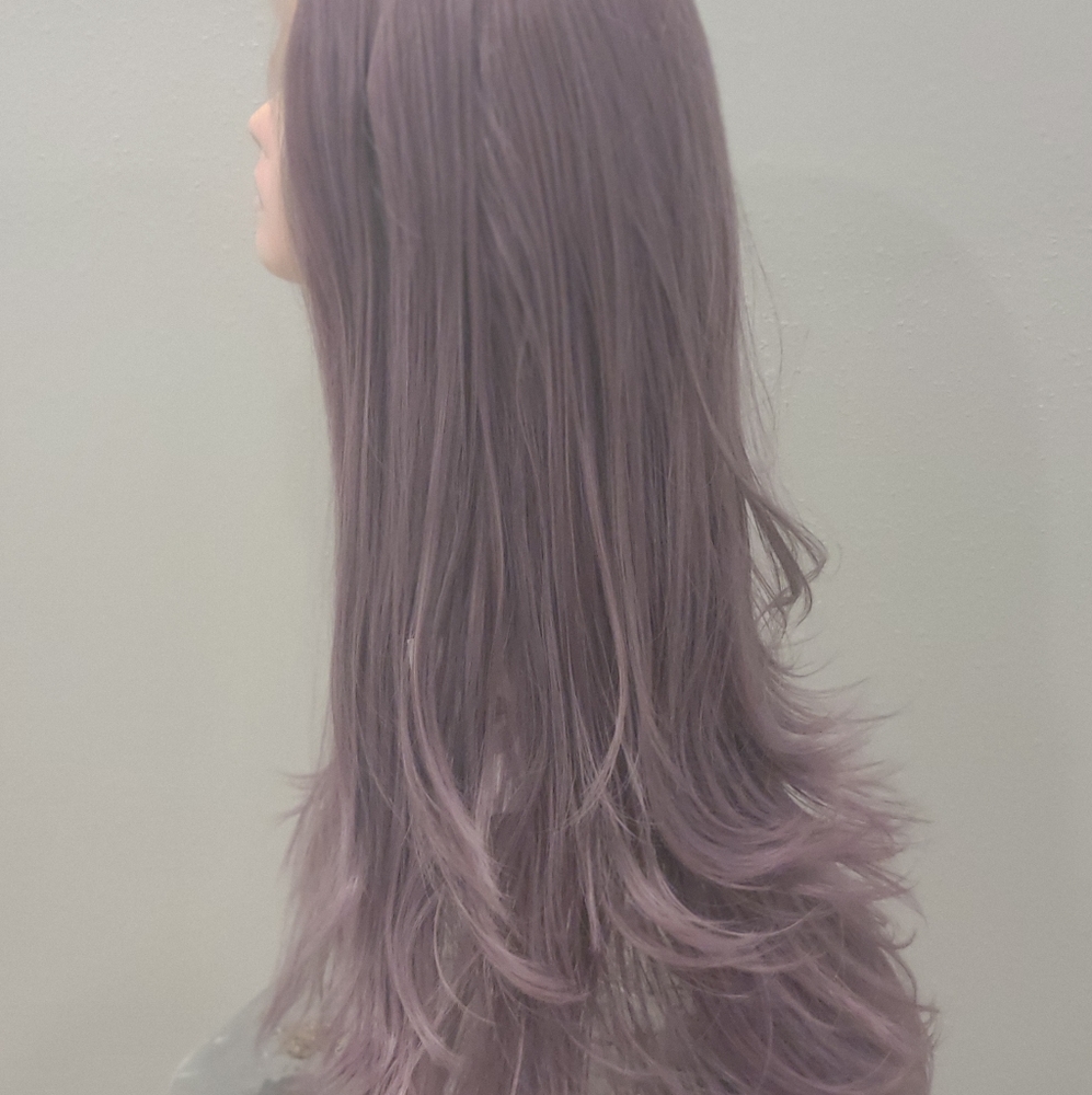 Lace front wig